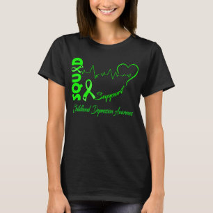 Support Squad CHILDHOOD DEPRESSION AWARENESS T-Shirt