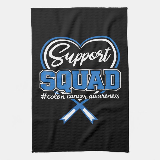 Support Squad Colon Kitchen Towel (Vertical)