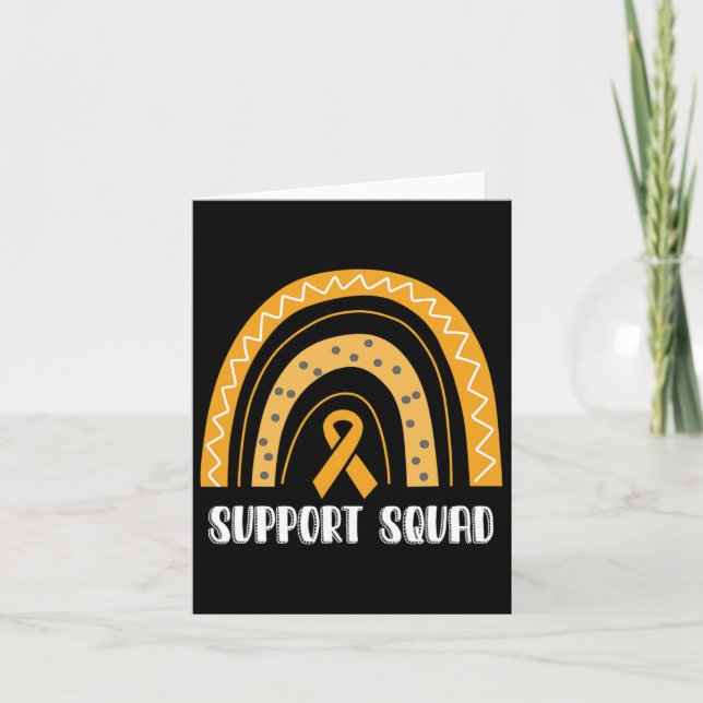 Support Squad Complex Regional Pain Syndrome Aware Card (Front)
