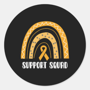 Support Squad Complex Regional Pain Syndrome Aware Classic Round Sticker