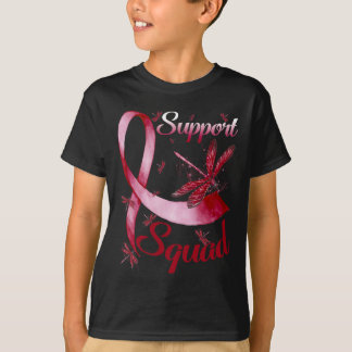 Support Squad Dragonfly Brain Aneurysm Awareness  T-Shirt