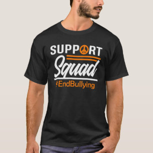 Support Squad End Bullying Unity Day Be Kind Orang T-Shirt
