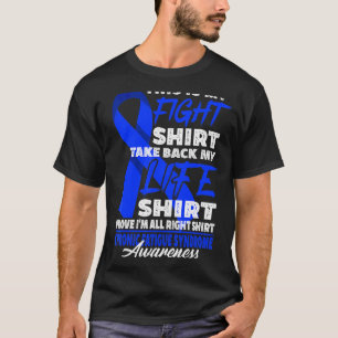 Support Squad Figh I Me Cfs Chronic Fatigue Syndro T-Shirt