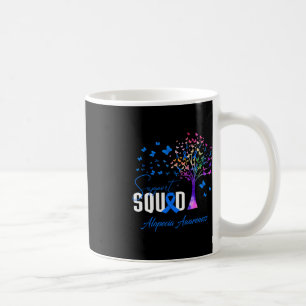 Support Squad For Alopecia Awareness  Coffee Mug