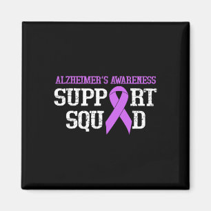 Support Squad Heimer Warrior We Wear Purple Magnet