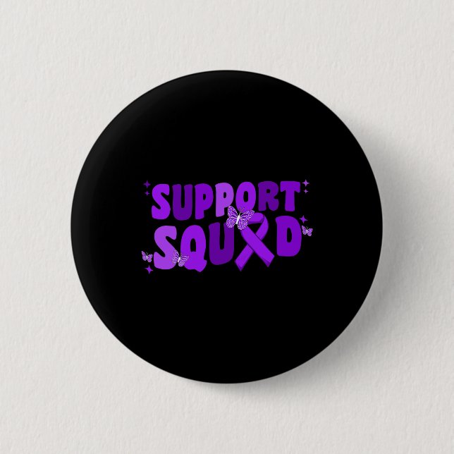 Support Squad Heimerheimer Heimerheimer's Awarenes 2 Inch Round Button (Front)