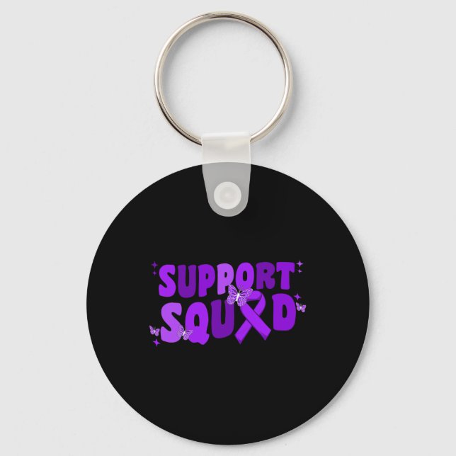 Support Squad Heimerheimer Heimerheimer's Awarenes Keychain (Front)