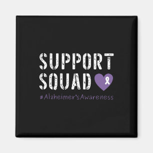 Support Squad Heimer's Awareness  Magnet
