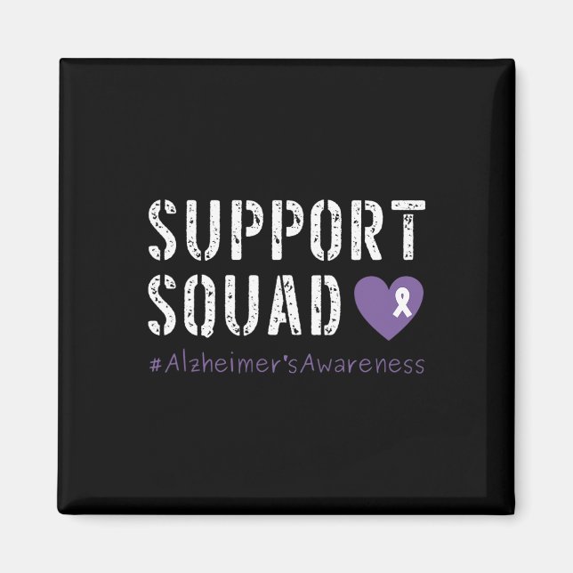 Support Squad Heimer's Awareness  Magnet (Front)