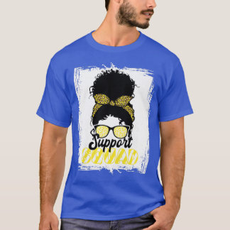 Support Squad I Gold Awareness Ribbon I Childhood  T-Shirt