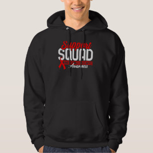 Support Squad I Open Heart Surgery Disease Stroke Hoodie