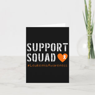 Support Squad Leukaemia Awareness 1 Card