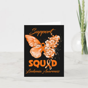Support Squad Leukaemia Awareness  Card