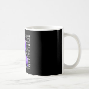 Support squad lupus awareness month fighter purple coffee mug