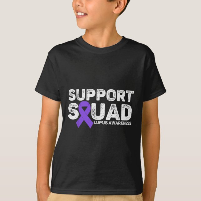 Support Squad Lupus Awareness Month For Men Women  T-Shirt (Front)