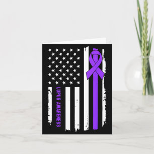 Support squad lupus awareness warrior fighter card