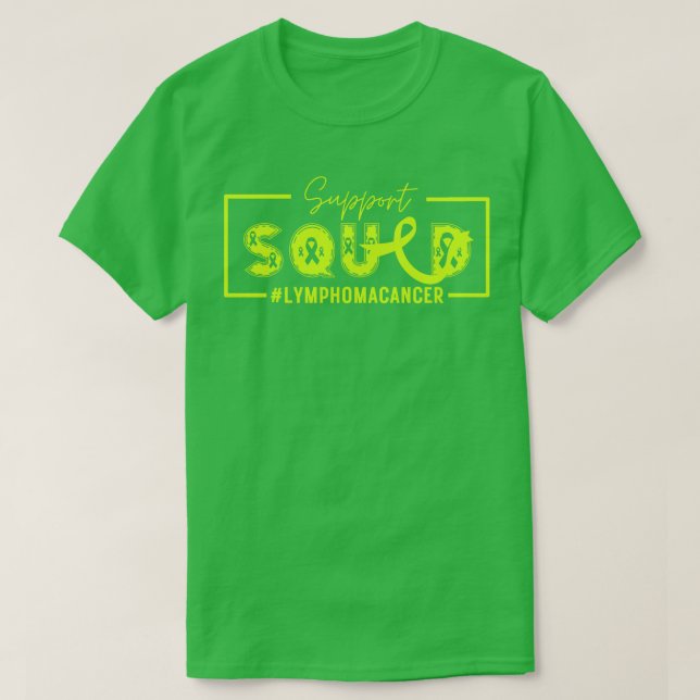 Support Squad Lymphoma 3 T-Shirt (Design Front)