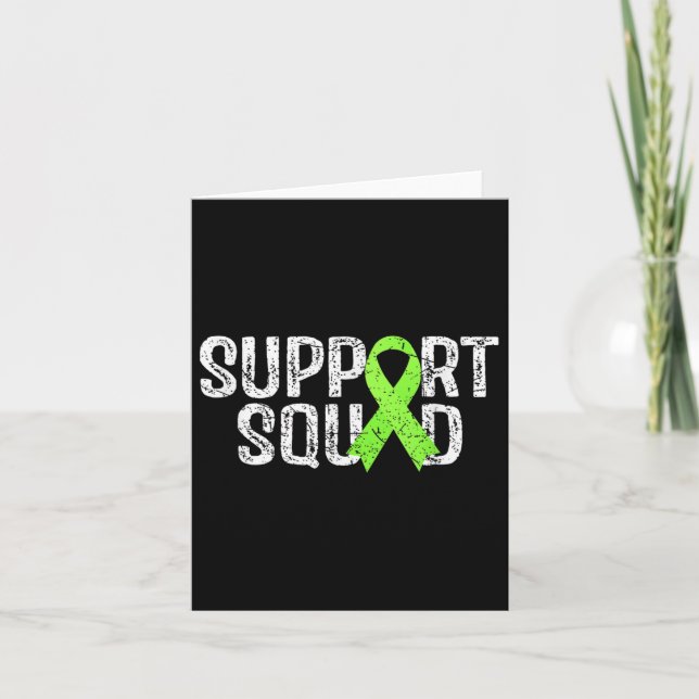 Support Squad Mental Health Awareness  Card (Front)