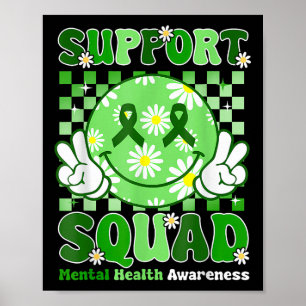 Support Squad Mental Health Awareness Month Smile Poster