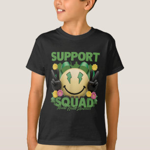 Support Squad Mental Health Awareness Month Smile T-Shirt