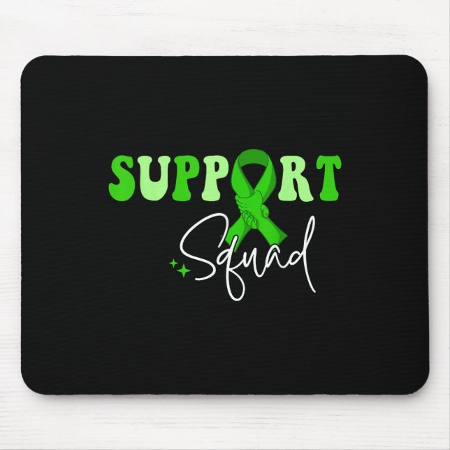 Support Squad Mental Health Awareness  Mouse Pad (Front)