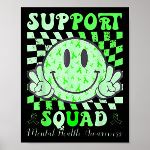 Support Squad Mental Health Awareness  Poster