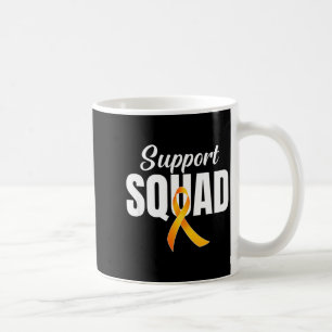 Support Squad Ms Multiple Sclerosis Awareness Oran Coffee Mug
