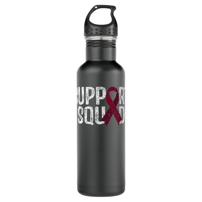 Support Squad Multiple Myeloma Awareness 710 Ml Water Bottle (Front)