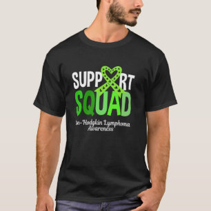 Support Squad Non-Hodgkin Lymphoma Awareness Desig T-Shirt