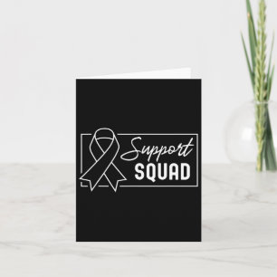 Support Squad Orange Warrior Crps Awareness 2 Card