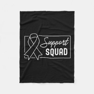 Support Squad Orange Warrior Crps Awareness 2  Fleece Blanket