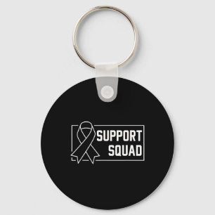 Support Squad Orange Warrior CRPS Awareness 3 Keychain