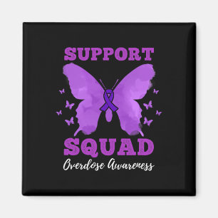 Support Squad Overdose Awareness Magnet