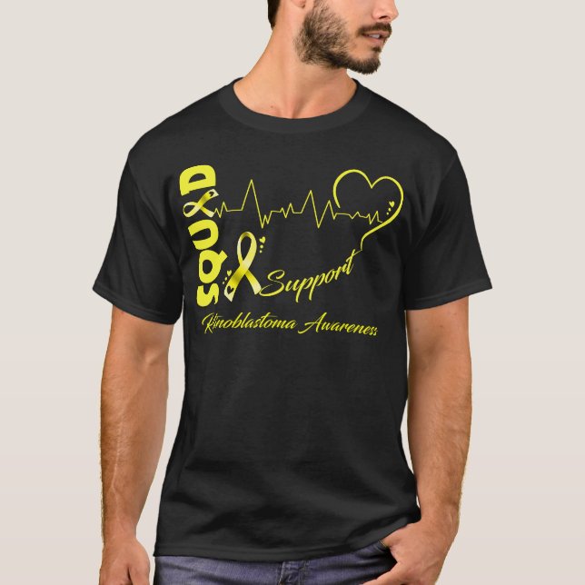 Support Squad RETINOBLASTOMA AWARENESS T-Shirt (Front)