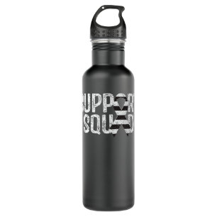 Support Squad Rosie The Riveter Breast Cancer Awar 710 Ml Water Bottle