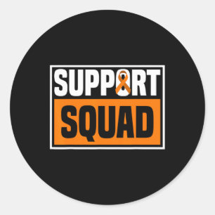 Support Squad Rsd Crps Awareness 1 Classic Round Sticker