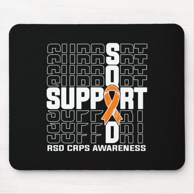 Support Squad Rsd Crps Awareness 2  Mouse Pad (Front)
