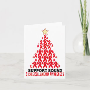Support Squad Sickle Cell Anemia Awareness Tree Ri Card