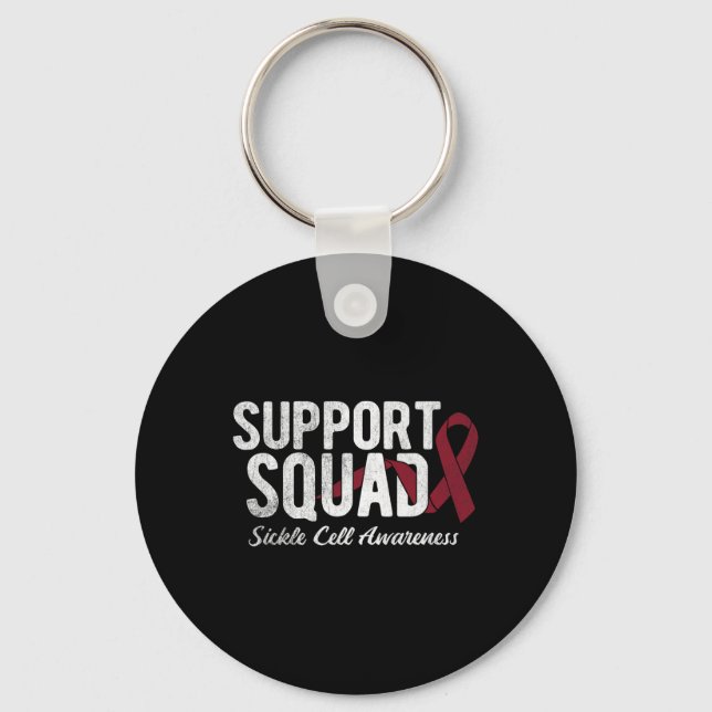 Support Squad Sickle Cell Awareness 5  Keychain (Front)