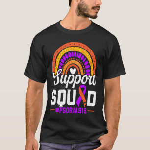 Support Squad Skin Disorder Skin Disease Psoriasis T-Shirt