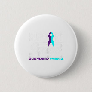 Support Squad Support Suicide Prevention Awareness 2 Inch Round Button