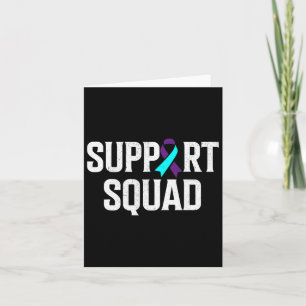 Support Squad Support Suicide Prevention Awareness Card