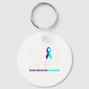 Support Squad Support Suicide Prevention Awareness Keychain