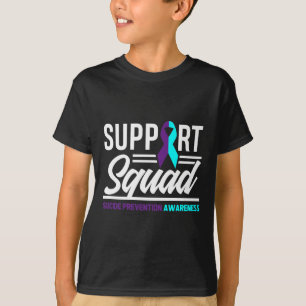 Support Squad Support Suicide Prevention Awareness T-Shirt