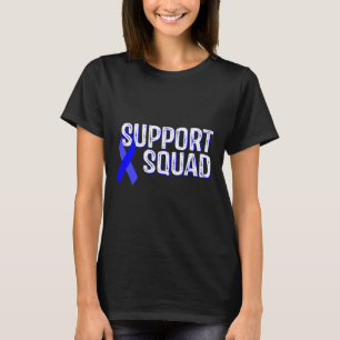 Support Squad Warrior Alopecia Areata Awareness  T-Shirt