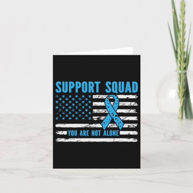 Support Squad You Are Not Alone  Card (Front)