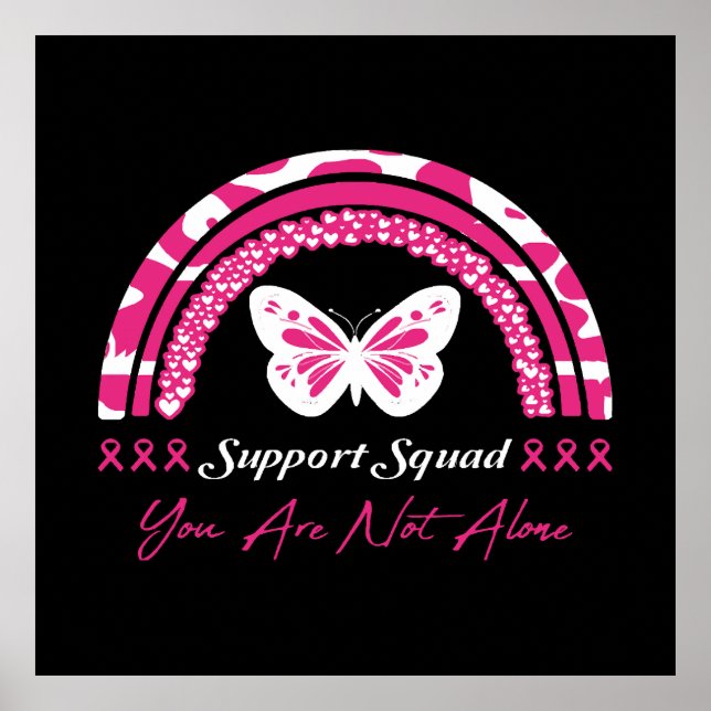 Support Squad You Are Not Alone Poster (Front)