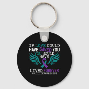 Support Suicide Prevention Awareness Week 2022 Rib Keychain