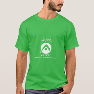 Support T-shirt couleur foncée logo blanc
