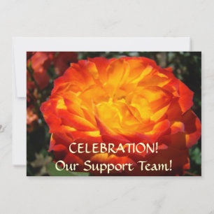 SUPPORT TEAM Celebration! Invitations Party Cards